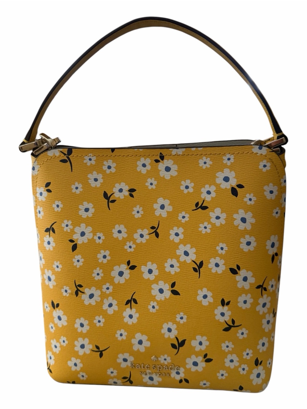 Kate Spade Darcy Fleurette Floral Small Bucket/Crossbody Bag